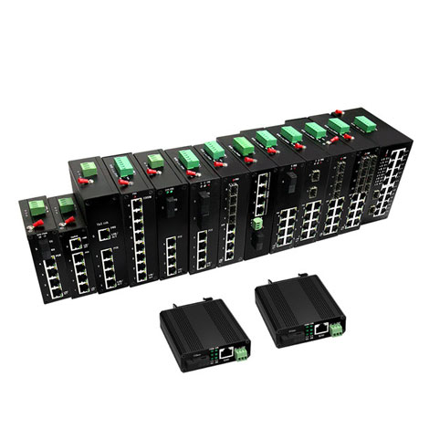 工(gōng)業(yè)級4口5816口百兆千兆以太網交換機(jī)