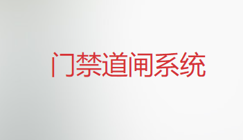 門(mén)禁道(dào)閘系統